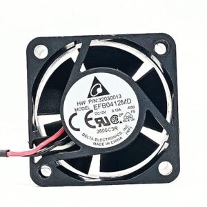 EFB0412MD-R00 Size 40X40X20mm DC12V 0.10A 6300 RPM Brushless Air Cooling Fan