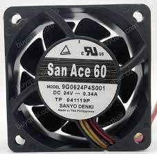 San Ace DC Fan San Ace 60 9G0624P4S001