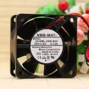 NMB Cooling Fan 2410ML-05W-B40 6025 24V 0.12A Two line Inverter fan, For Industrial Machine