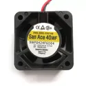 SanAce Cooling fan 9WF0424F6D04 24V 0.086A Dual Fan, Size: 40x40x20, 24VDC