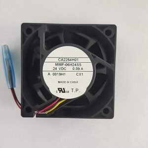 MMF-06H24SS-CX1 CA2254H01 60x60x25mm 6cm DC24V 0.09A 3-Wire Inverter Cooling Fan