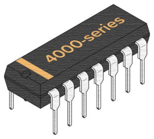 CD4060 – A Binary Counter With a Built-In Oscillator