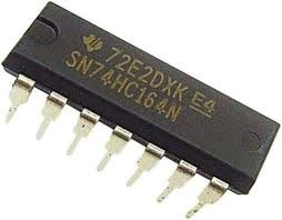74LS164 8-Bit Parallel-Out Serial-in Shift Register IC (Pack of 3) - 74 LS 164 IC
