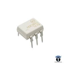 MOC3041 6-Pin DIP Zero-Cross Triac Driver Output Optocoupler (250/400 Volt Peak)